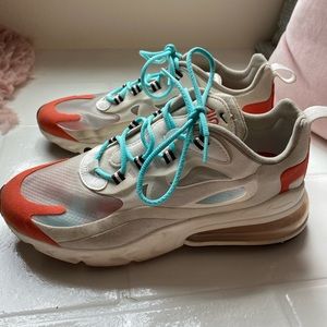 Air Max 270 React Orange & Teal